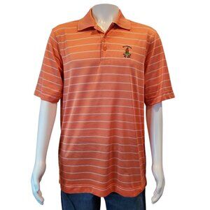 CUTTER & BUCK SZ XL Ballybunion Golf Club 1893 Performance Golf Polo Orange
